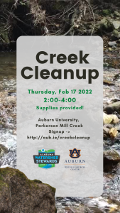 Creek Cleanup