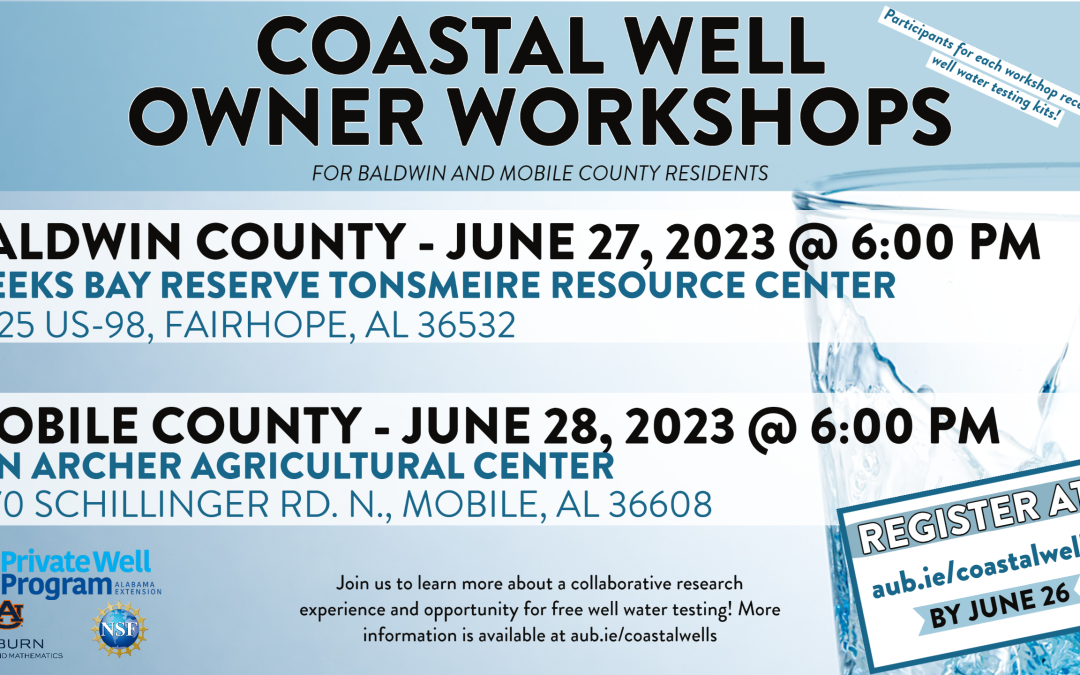 Mobile County Well Owner Workshop