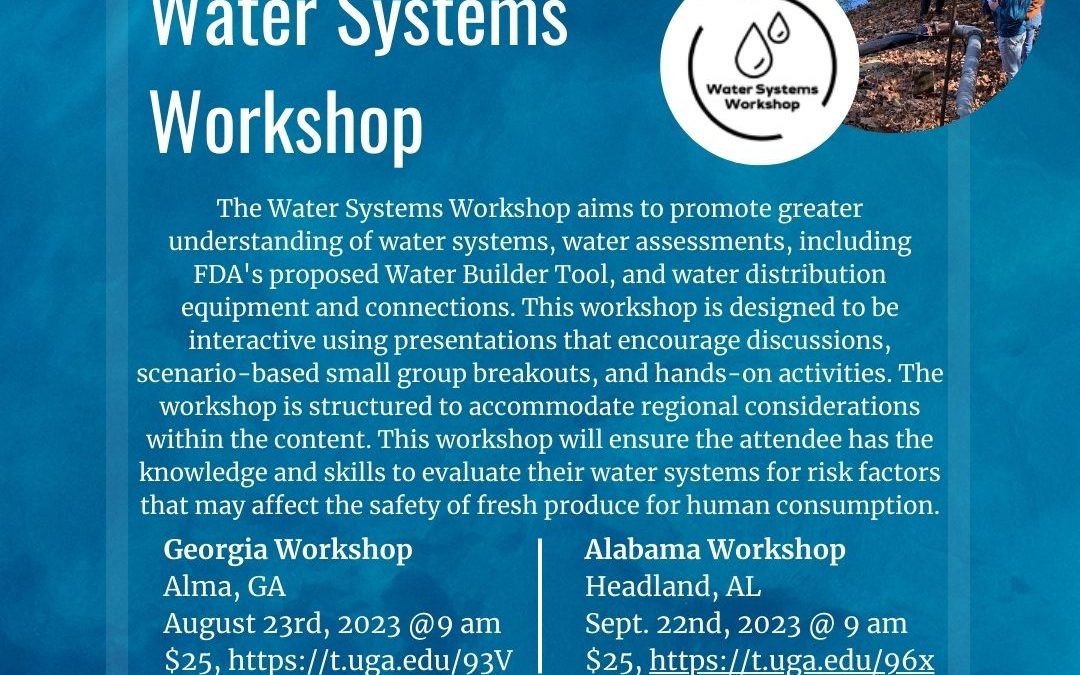 Georgia Water Systems Workshop