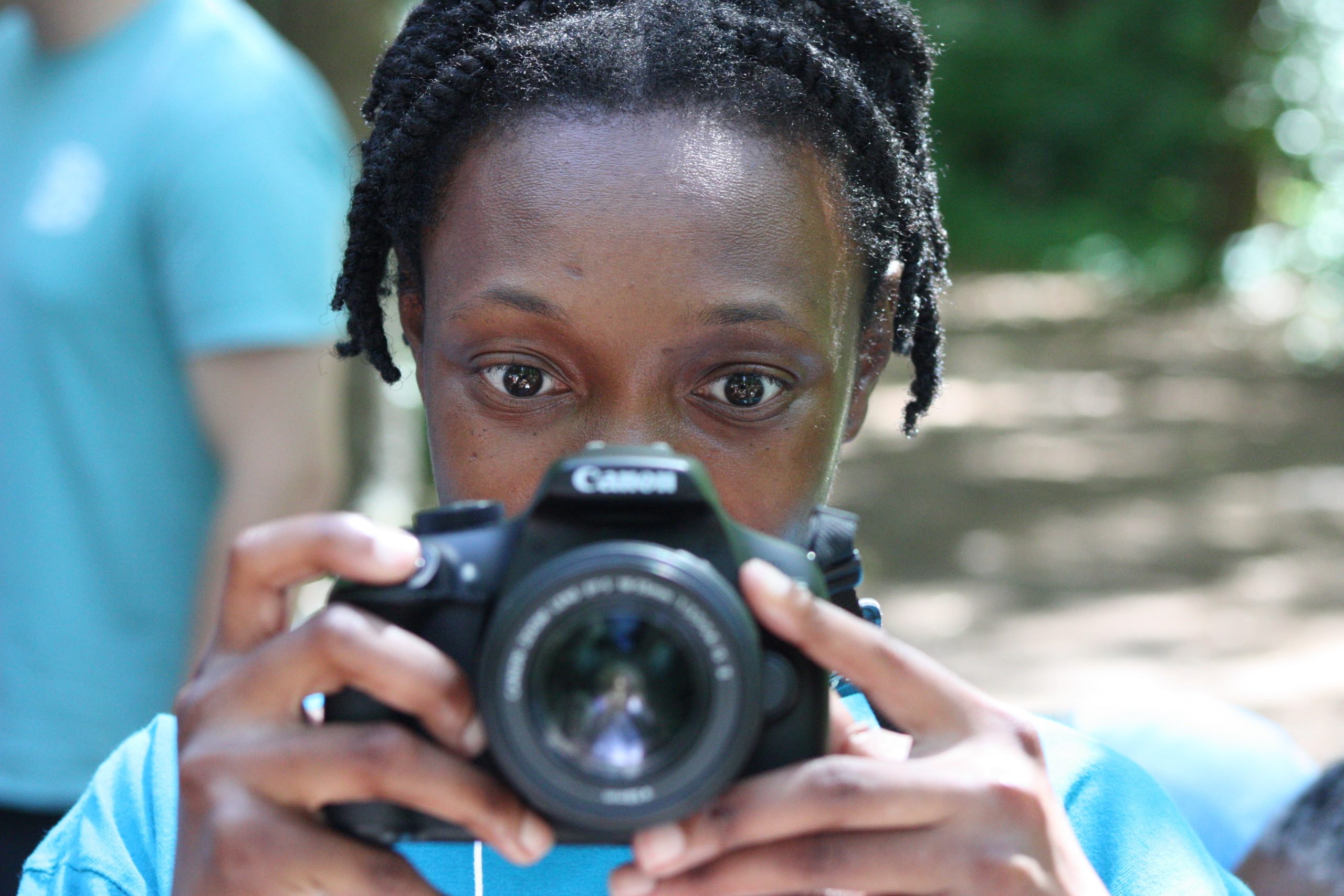 Sherrell (BCPP) Capturing an Image at the Alabama Water Watch Annual Meeting