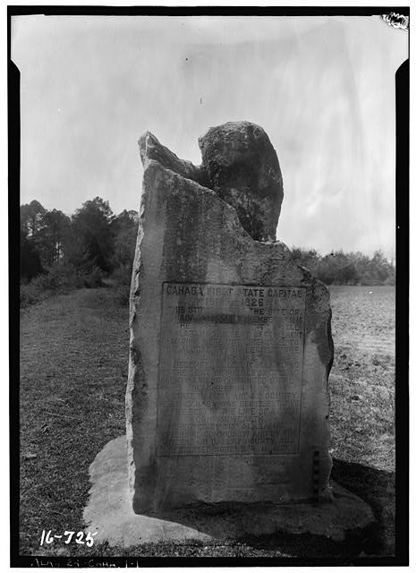 Example of stream bank erosion