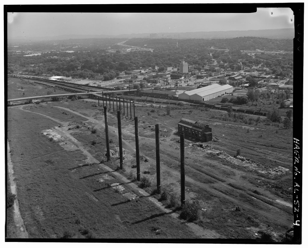 Example of stream bank erosion